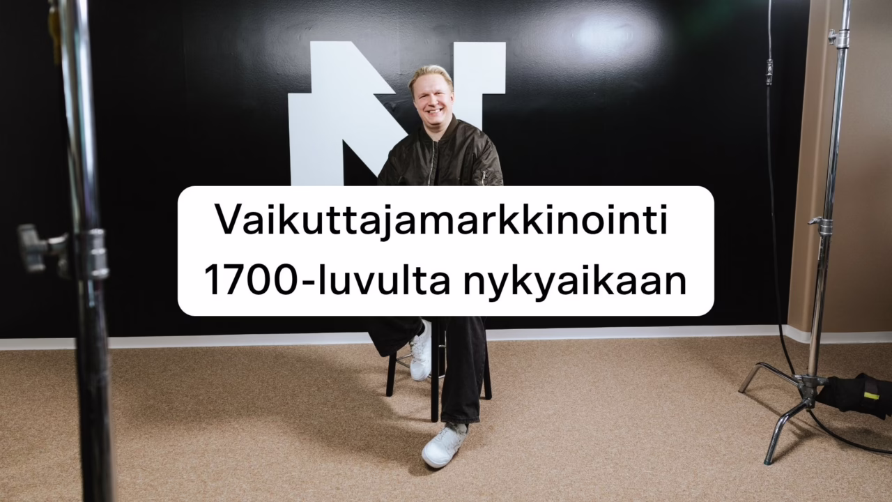Video: Vaikuttajamarkkinointi 1700-luvulta nykypäivään